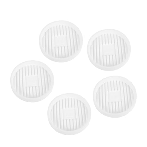 TOGEVAL 5stücke Pflanzuntersetzer Für Töpfe Runde Dicke Blumenkübel-Trays Aus Wasserauffangschalen Für Pflanzen Lösung Gegen Wasserschäden Im Innen Und Außenbereich von TOGEVAL