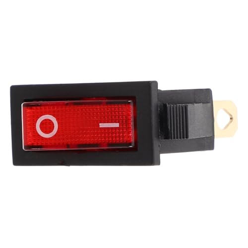 TOGEVAL 5 Stück Teiliges Drehknopf für Elektrischen Kocher Vielseitiger Schalter mit Kontrollleuchte Hochleistungs Ersatz für Elektroherd Fritteuse Heizung Einfache Montage TOGEVAL 5 Stück Teiliges Drehknopf für Elektrischen Kocher Vielseitiger Schalter mit Kontrollleuchte Hochleistungs Ersatz für Elektroherd Fritteuse Heizung Einfache Montage von TOGEVAL