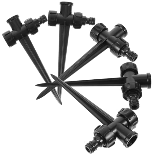 TOGEVAL 5 Stück Teiliges Sprinkler Erdspieße aus Robustem Kunststoff Langlebige Gartenbewässerungshalterungen mit Innengwinde Energiesparend Stabiler Halt für Automatische TOGEVAL 5 Stück Teiliges Sprinkler Erdspieße aus Robustem Kunststoff Langlebige Gartenbewässerungshalterungen mit Innengwinde Energiesparend Stabiler Halt für Automatische von TOGEVAL