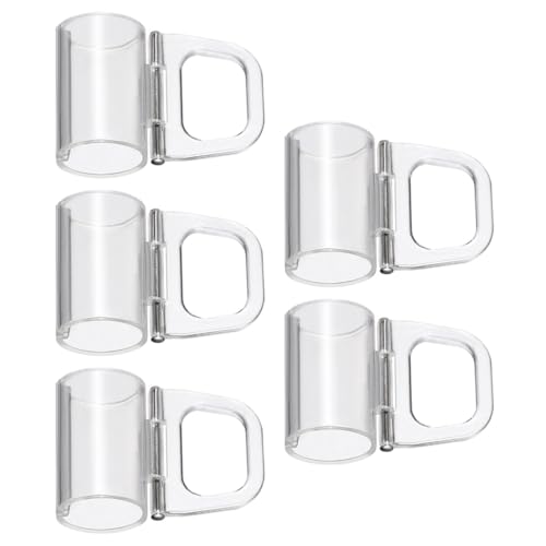 TOGEVAL 5 Stück Teiliges Transparente Kabellose Faltenrollo griffe aus Einfache Montage ohne Werkzeug Stabiler Haltebügel für Fenster Vielseitig für Zuhause Büro und Hotel Geeignet TOGEVAL 5 Stück Teiliges Transparente Kabellose Faltenrollo griffe aus Einfache Montage ohne Werkzeug Stabiler Haltebügel für Fenster Vielseitig für Zuhause Büro und Hotel Geeignet von TOGEVAL