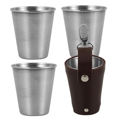 TOGEVAL 5 Stück Weinglas aus Edelstahl Becher Trinken wassergläser TOGEVAL 5 Stück Weinglas aus Edelstahl Becher Trinken wassergläser von TOGEVAL