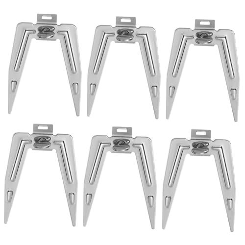TOGEVAL 6 Sätze Teiliges Edelstahl Hähnchengabeln Drehspieß Gabeln für Elektrischen Ofen und Airfryer Rostfrei Stabil und Langlebig Grillzubehör für Brathähnchen und Küchenbedarf TOGEVAL 6 Sätze Teiliges Edelstahl Hähnchengabeln Drehspieß Gabeln für Elektrischen Ofen und Airfryer Rostfrei Stabil und Langlebig Grillzubehör für Brathähnchen und Küchenbedarf von TOGEVAL