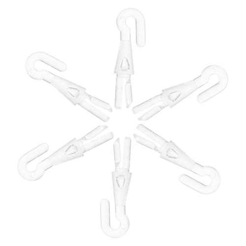 TOGEVAL 6 Stück Blindwand Haken für Jalousien Robuste Wandkappen und Ersatzhaken für Verschiedene Vorhangdesigns Leicht und Praktisch Aus Gefertigt TOGEVAL 6 Stück Blindwand Haken für Jalousien Robuste Wandkappen und Ersatzhaken für Verschiedene Vorhangdesigns Leicht und Praktisch Aus Gefertigt von TOGEVAL