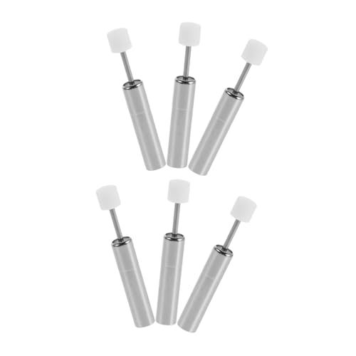 TOGEVAL 6 Stück Hydraulische Soft Close Mülleimer Dämpfer Geräuschloser Müllbehälter Deckel für Büro und Schlafzimmer Lärm und Schützt vor Deckelstoß von TOGEVAL