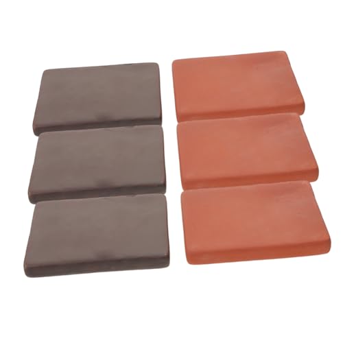 TOGEVAL 6 Stück Teiliges Handgefertigte Rote Tonziegel für Terrarium Langlebige Atmungsaktive Halbsumpf Schildkröten Landschaftssteine Multifunktionale Sonnenplattform und Kletterelement TOGEVAL 6 Stück Teiliges Handgefertigte Rote Tonziegel für Terrarium Langlebige Atmungsaktive Halbsumpf Schildkröten Landschaftssteine Multifunktionale Sonnenplattform und Kletterelement von TOGEVAL