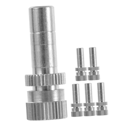 TOGEVAL 6 Stück Teiliges Messing Sprühdüsen mit Niedrigem Druck Schnellkupplung Gartenschlauch Zubehör Verstellbare Nebeldüse für Kühlung Staubbindung und Bewässerung im Außenbereich TOGEVAL 6 Stück Teiliges Messing Sprühdüsen mit Niedrigem Druck Schnellkupplung Gartenschlauch Zubehör Verstellbare Nebeldüse für Kühlung Staubbindung und Bewässerung im Außenbereich von TOGEVAL