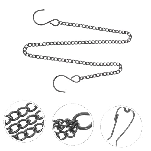 TOGEVAL 6 Stück Teiliges Metallkettenset zum Aufhängen für Blumentöpfe und Vogelkäfige Robust Lang mit S Haken Vielseitig für Garten und Außendeko Geeignet für Pflanzkörbe Windspiele TOGEVAL 6 Stück Teiliges Metallkettenset zum Aufhängen für Blumentöpfe und Vogelkäfige Robust Lang mit S Haken Vielseitig für Garten und Außendeko Geeignet für Pflanzkörbe Windspiele von TOGEVAL