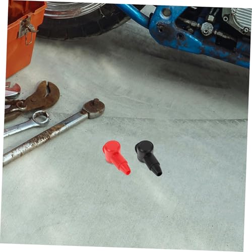 TOGEVAL 6 Stück Teiliges PVC Batteriepolschutzkappen Isolierende Batterieklemmenabdeckungen für Elektrische Batterien Langlebige Schutzhülsen Schnell zu Montieren Geeignet für Auto Lkw TOGEVAL 6 Stück Teiliges PVC Batteriepolschutzkappen Isolierende Batterieklemmenabdeckungen für Elektrische Batterien Langlebige Schutzhülsen Schnell zu Montieren Geeignet für Auto Lkw von TOGEVAL