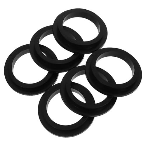 TOGEVAL 6 Stück Teiliges Poolpumpendichtungsset aus Wetterfestem PVC O Ring Ersatz für Sandfilterpumpen Langlebiger Dichtungsring für Poolfiltrationssysteme Korrosionsbeständig und von TOGEVAL