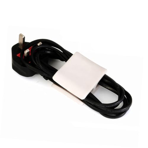 TOGEVAL 6 Stück Teiliges Silikon Kabelorganizer Kleine Multifunktionale Kabelclips mit Selbstklebender Rückseite Flexibel Langlebig Geeignet für Stromkabel Ladekabel USB Zufällige Farbe von TOGEVAL