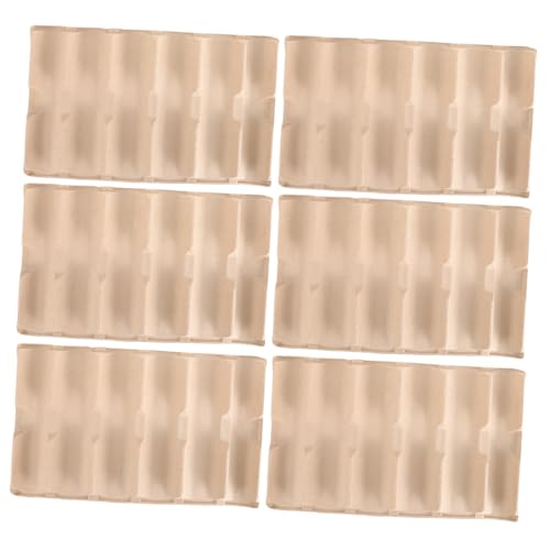 TOGEVAL 6 Stück Teiliges Weinflaschenhalter aus Papier Stoßfester Weinflaschenhalter für Verpackungsbox Praktisches Weinregal zur Sicheren Fixierung von Weinflaschen Vielseitig Einsetzbar TOGEVAL 6 Stück Teiliges Weinflaschenhalter aus Papier Stoßfester Weinflaschenhalter für Verpackungsbox Praktisches Weinregal zur Sicheren Fixierung von Weinflaschen Vielseitig Einsetzbar von TOGEVAL