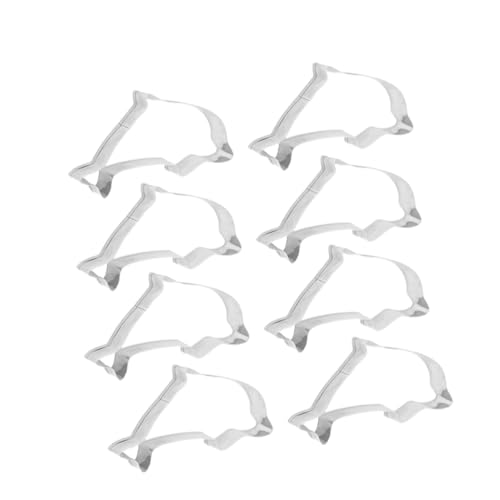 TOGEVAL 8 Stück Teiliges Ausstechformen Delfinform Metall Dickwandig Vielseitig für Kekse Obst Gemüse und DIY Tortendeko Einfach zu Reinigen Langlebig für Backen Zuhause und Profi TOGEVAL 8 Stück Teiliges Ausstechformen Delfinform Metall Dickwandig Vielseitig für Kekse Obst Gemüse und DIY Tortendeko Einfach zu Reinigen Langlebig für Backen Zuhause und Profi von TOGEVAL