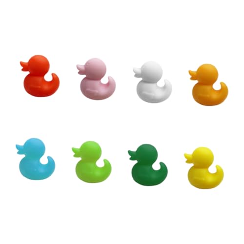 TOGEVAL 8 Stück Teiliges Kabelmanagement Verstellbaren Kabelhaltern in Cartoon enten design Selbstklebende Kabelführung für Schreibtisch Einsetzbar zur Ordentlichen Kabelorganisation im von TOGEVAL