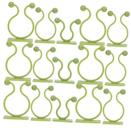 TOGEVAL 90 Stück Teiliges Pflanzenclips Grüne Klammern für Kletterpflanzen Wandmontierbare Halterungen Einfache Installation ohne Werkzeug für Glatte Oberflächen Wie Fliesen und TOGEVAL 90 Stück Teiliges Pflanzenclips Grüne Klammern für Kletterpflanzen Wandmontierbare Halterungen Einfache Installation ohne Werkzeug für Glatte Oberflächen Wie Fliesen und von TOGEVAL