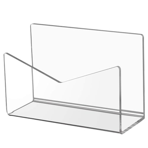 TOGEVAL Acryl Brief Organizer Transparenter Schreibtisch Briefhalter für Dokumente Briefe und Umschläge für Büro und Schule Leicht und Tragbar Einfach zu Reinigen TOGEVAL Acryl Brief Organizer Transparenter Schreibtisch Briefhalter für Dokumente Briefe und Umschläge für Büro und Schule Leicht und Tragbar Einfach zu Reinigen von TOGEVAL