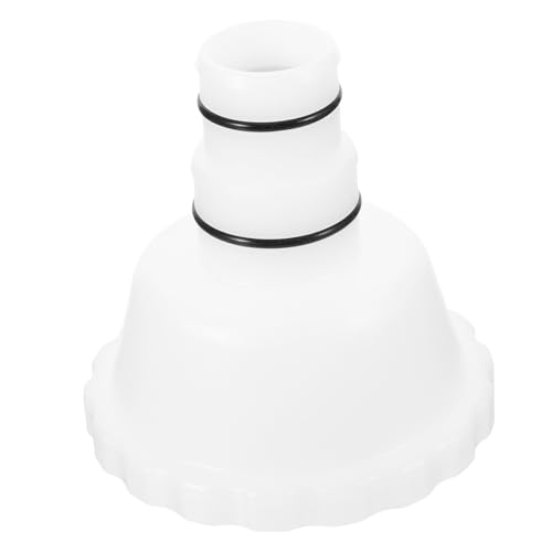 TOGEVAL Adapter für Poolschlauch Dichtungsstarker Anschluss für Filter und Poolpumpen Langlebig Bruchfest Einfache Installation Kompatibel mit Rp Rx Vakuum Skimmer und Sommer Wellenboden von TOGEVAL