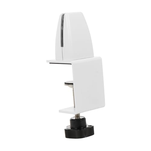 TOGEVAL Aluminiumlegierung Schreibtisch Trennwand Clip Rostfrei Verschleißfest Werkzeugfreie mit Schutzdichtung für Stabiler Halter für Desktop Partition von TOGEVAL