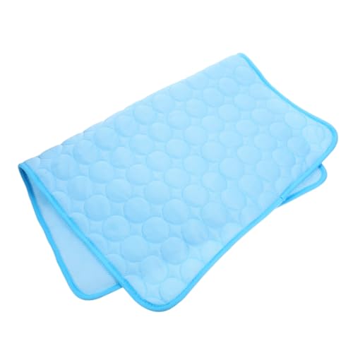 TOGEVAL Atmungsaktive Selbstkühlende Haustiermatte für Kleine Hunde und Katzen Waschbares Langlebiges Kühlkissen für Sommer Vielseitig Nutzbar in Hundebett Auto Sofa und Reise von TOGEVAL