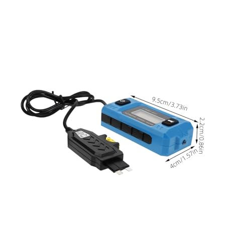TOGEVAL Auto Stromprüfer Micro Dark Kfz Sicherungstester Digitaler Ampere Strommessgerät Ohne Batterie Für Fahrzeuglecksuche Und Fehlerdiagnose TOGEVAL Auto Stromprüfer Micro Dark Kfz Sicherungstester Digitaler Ampere Strommessgerät Ohne Batterie Für Fahrzeuglecksuche Und Fehlerdiagnose von TOGEVAL