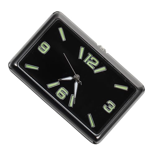 TOGEVAL Auto armaturenbrett Uhr Analog Mini Kompakt Leichtgewicht Fluoreszierendes Zifferblatt Einfache Installation Praktische Zeitanzeige für Fahrzeuginnenraum TOGEVAL Auto armaturenbrett Uhr Analog Mini Kompakt Leichtgewicht Fluoreszierendes Zifferblatt Einfache Installation Praktische Zeitanzeige für Fahrzeuginnenraum von TOGEVAL