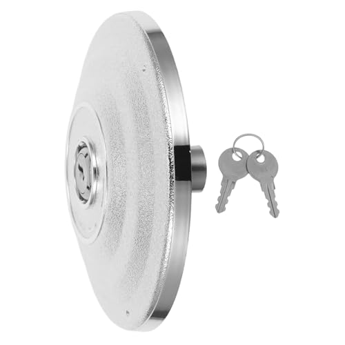 TOGEVAL Automatenzubehör Gumball-maschinen Ersatzdeckel mit Schlüssel Stabile Verriegelung Einfache Installation Schneller Austausch für Süßwaren Verkaufsautomaten Silber Robust und Sicher TOGEVAL Automatenzubehör Gumball-maschinen Ersatzdeckel mit Schlüssel Stabile Verriegelung Einfache Installation Schneller Austausch für Süßwaren Verkaufsautomaten Silber Robust und Sicher von TOGEVAL