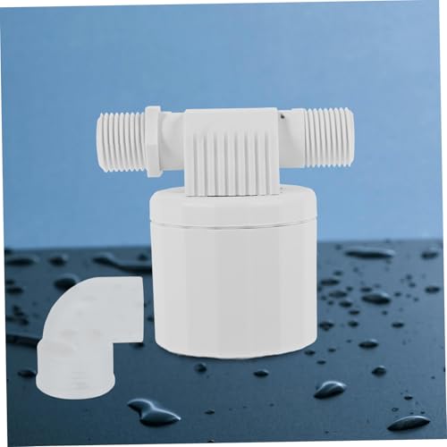 TOGEVAL Automatisches Wasserstand Regelventil Nylon Schwimmerventil für Wassertank Korrosionsbeständig Praktisch Installieren Kompakter Wasserstandskontrollventil für Pool und Tank von TOGEVAL