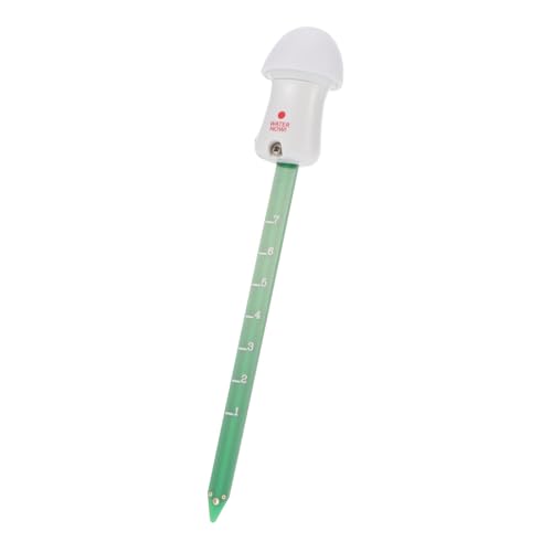 TOGEVAL Bodenfeuchtemesser Garten mit LED Anzeige Pilzform Bodenfeuchtigkeitsmesser für Pflanzen Bodenfeuchte Tester für Garten Gewächshaus Innenbereich Warnlicht bei Trockenheit von TOGEVAL