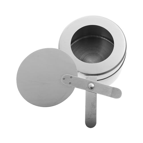TOGEVAL Brennpastenhalter mit Deckel für Chafing Dish Brennstoffbehälter Kompatibel mit Buffet Speisenwärmer Langlebig und Leicht zu Reinigen für Grill und Party Einsätze von TOGEVAL