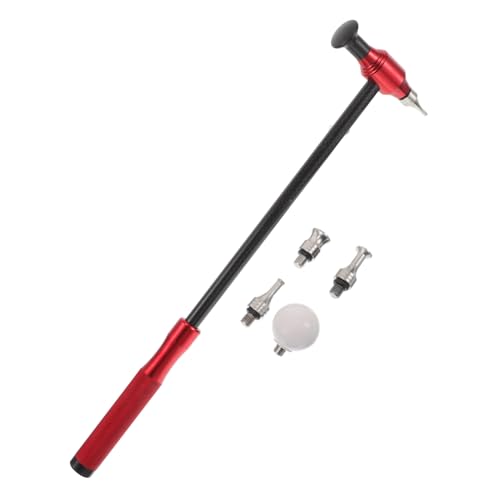 TOGEVAL Carbonfaser Reparaturhammer mit Wechselköpfen Dellenentfernung Auto Karosserie Werkzeug Zeitsparend Robust Einfach zu Bedienen für Autoreparatur ohne Lackschäden TOGEVAL Carbonfaser Reparaturhammer mit Wechselköpfen Dellenentfernung Auto Karosserie Werkzeug Zeitsparend Robust Einfach zu Bedienen für Autoreparatur ohne Lackschäden von TOGEVAL