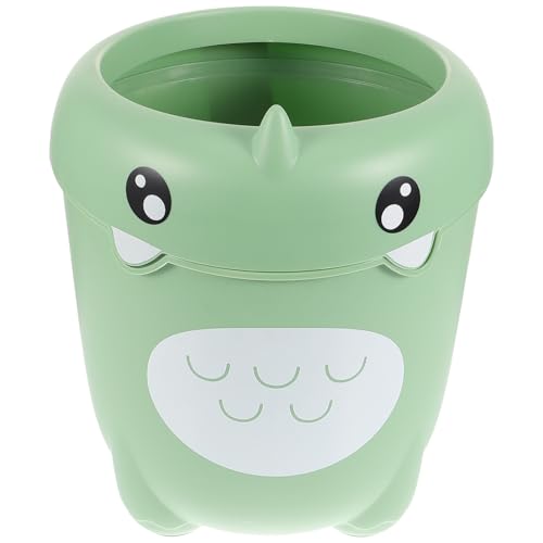 TOGEVAL Cartoon Dinosaur Mülleimer ohne Deckel Kreativer Abfalleimer für Kinderzimmer Lustiger Müllbehälter Grün für Badezimmer Schlafzimmer und Büro Praktischer Müllcontainer für Zuhause TOGEVAL Cartoon Dinosaur Mülleimer ohne Deckel Kreativer Abfalleimer für Kinderzimmer Lustiger Müllbehälter Grün für Badezimmer Schlafzimmer und Büro Praktischer Müllcontainer für Zuhause von TOGEVAL