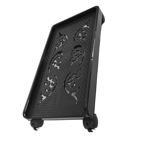 TOGEVAL Mobiler Computer Tower Ständer mit Höhenverstellbarer CPU-Halter für Teppichböden für Schreibtische Stabiler Pc-Riser mit Elegantem Design und Einfacher TOGEVAL Mobiler Computer Tower Ständer mit Höhenverstellbarer CPU-Halter für Teppichböden für Schreibtische Stabiler Pc-Riser mit Elegantem Design und Einfacher von TOGEVAL