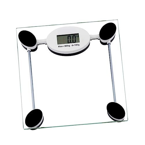 TOGEVAL Digitale Personenwaage aus Gehärtetem Transparent mit Touch Sensor und Hochpräzisen Sensoren für Fitness und Zuhause TOGEVAL Digitale Personenwaage aus Gehärtetem Transparent mit Touch Sensor und Hochpräzisen Sensoren für Fitness und Zuhause von TOGEVAL