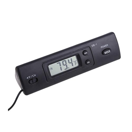 TOGEVAL Digitales Fisch Tank Thermometer mit Großem LCD Display Temperaturmessgerät für Aquarien Reptilien Kleines Kompaktes Design Einfache Bedienung Batteriefrei TOGEVAL Digitales Fisch Tank Thermometer mit Großem LCD Display Temperaturmessgerät für Aquarien Reptilien Kleines Kompaktes Design Einfache Bedienung Batteriefrei von TOGEVAL