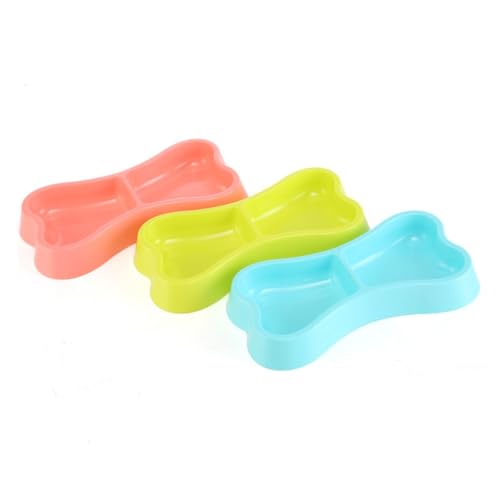 TOGEVAL Doppelnapf für Hunde und Katzen aus Sicherem Kunststoff Rutschfestes Design Knochenform für Trocken und Nassfutter Sowie Wasser Leicht zu Reinigen Grünes Futternapf TOGEVAL Doppelnapf für Hunde und Katzen aus Sicherem Kunststoff Rutschfestes Design Knochenform für Trocken und Nassfutter Sowie Wasser Leicht zu Reinigen Grünes Futternapf von TOGEVAL