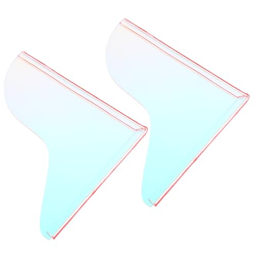 TOGEVAL Duschspritzschutz Selbstklebend Badezimmer Spritzschutz für Waschbecken und Badewanne Transparent Design Platzsparend Einfach Montage Badezimmer Zubehör von TOGEVAL