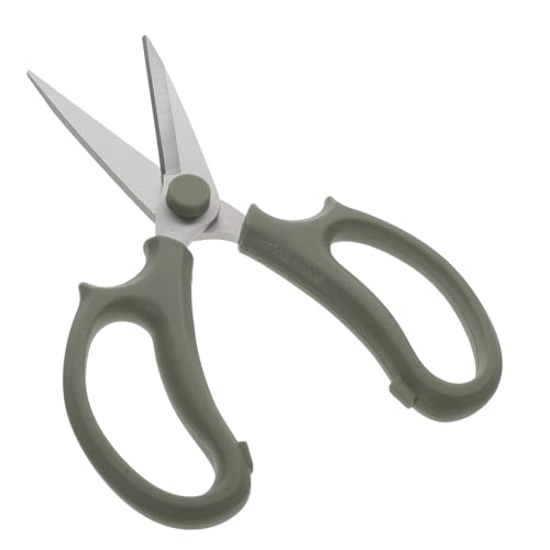 TOGEVAL Edelstahl Blumenschere mit Spitzem Kopf Langlebig und Rostfrei Präzise Gartenschere für Blumen Zweige und Äste Ergonomisch Handschonend Vielseitig für Schnittblumen und von TOGEVAL