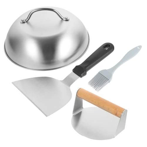 TOGEVAL Edelstahl Burgerpresse Teilig mit Metall Burgerpresse und Burger Spachtel Langlebig Rostfrei Einfache Bedienung Antihaftbeschichtet für BBQ Grill und Patty Formung TOGEVAL Edelstahl Burgerpresse Teilig mit Metall Burgerpresse und Burger Spachtel Langlebig Rostfrei Einfache Bedienung Antihaftbeschichtet für BBQ Grill und Patty Formung von TOGEVAL