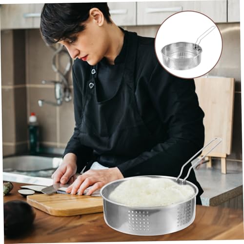 TOGEVAL Edelstahl Dampfkorb mit Klappbarem Griff Langlebiger Steamer Einsatz für Kochtopf zum Dünsten von Gemüse Dampfgarer Zubehör für Gesunde Zubereitung von Dumplings und Reisgerichte TOGEVAL Edelstahl Dampfkorb mit Klappbarem Griff Langlebiger Steamer Einsatz für Kochtopf zum Dünsten von Gemüse Dampfgarer Zubehör für Gesunde Zubereitung von Dumplings und Reisgerichte von TOGEVAL