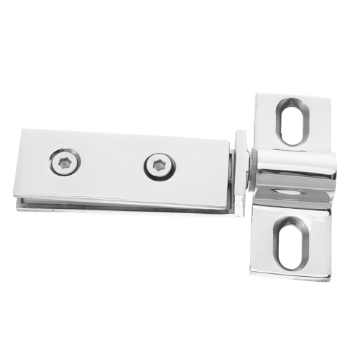 TOGEVAL Edelstahl Duschglas Tür Scharnier Doppelloch Pivot Design für Geräuschlosen Stabilen Betrieb Moderne Rechteckige Form Korrosionsbeständig für Badezimmer Schiebetüren TOGEVAL Edelstahl Duschglas Tür Scharnier Doppelloch Pivot Design für Geräuschlosen Stabilen Betrieb Moderne Rechteckige Form Korrosionsbeständig für Badezimmer Schiebetüren von TOGEVAL