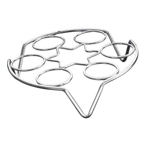 TOGEVAL Edelstahl Eier Dampfgestell Hitzebeständig Mehrzweck Küchen Steamer Rack Für Gemüse Fisch Und Eier Kochen Einfach Zu Reinigen Robust Und Langlebig TOGEVAL Edelstahl Eier Dampfgestell Hitzebeständig Mehrzweck Küchen Steamer Rack Für Gemüse Fisch Und Eier Kochen Einfach Zu Reinigen Robust Und Langlebig von TOGEVAL