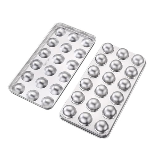 TOGEVAL Edelstahl Eiswürfelform Kugelförmig mit Deckel DIY Runde Eiswürfel und Süßigkeitenform Geruchsneutral Platzsparend Überlauföffnung für Eiswürfel Pudding Candy für Party und Sommer TOGEVAL Edelstahl Eiswürfelform Kugelförmig mit Deckel DIY Runde Eiswürfel und Süßigkeitenform Geruchsneutral Platzsparend Überlauföffnung für Eiswürfel Pudding Candy für Party und Sommer von TOGEVAL