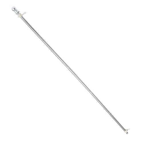 TOGEVAL Edelstahl Fahnenmast mit Drehbarem Ring Rostfrei und Windstabil Wetterfeste Fahnenstange für Außenbereich Wandmontage für Outdoor Events und Partys TOGEVAL Edelstahl Fahnenmast mit Drehbarem Ring Rostfrei und Windstabil Wetterfeste Fahnenstange für Außenbereich Wandmontage für Outdoor Events und Partys von TOGEVAL