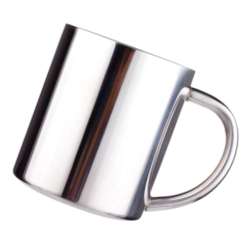TOGEVAL Edelstahl Isolierbecher Hitzebeständiger Kaffeebecher mit Griff Doppelwandig Langlebig für Zuhause Büro und Outdoor Einsatz TOGEVAL Edelstahl Isolierbecher Hitzebeständiger Kaffeebecher mit Griff Doppelwandig Langlebig für Zuhause Büro und Outdoor Einsatz von TOGEVAL