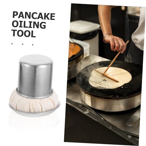 TOGEVAL Edelstahl Öl wischer Pinsel Ölstreicher für Küche Pancakes Bbq Verschleißfest Leicht zu Reinigen Vielseitig Einsetzbar für Kochen und Backen TOGEVAL Edelstahl Öl wischer Pinsel Ölstreicher für Küche Pancakes Bbq Verschleißfest Leicht zu Reinigen Vielseitig Einsetzbar für Kochen und Backen von TOGEVAL
