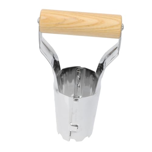 TOGEVAL Edelstahl Pflanzzylinder mit Holzgriff Langlebiges Gartentransplantierwerkzeug für Bonsai und Pflanzen Umweltfreundlich Geruchsneutral Robustes Umpflanzgerät für Präzises TOGEVAL Edelstahl Pflanzzylinder mit Holzgriff Langlebiges Gartentransplantierwerkzeug für Bonsai und Pflanzen Umweltfreundlich Geruchsneutral Robustes Umpflanzgerät für Präzises von TOGEVAL