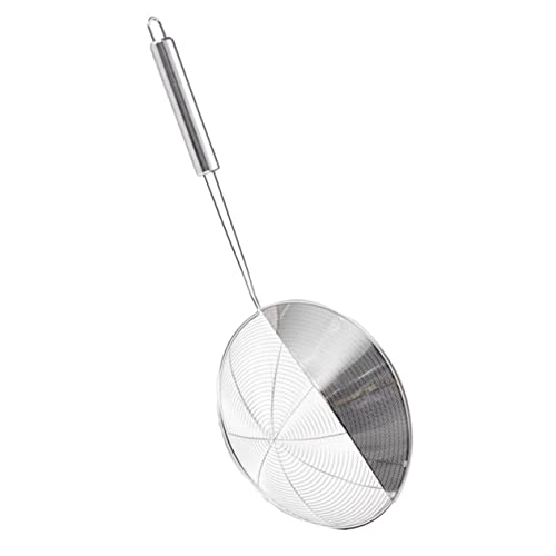 TOGEVAL Edelstahl Schaumlöffel Hitzebeständig Ergonomischer Griff Frittierlöffel mit Sieb Küchenutensil zum Abseihen von Öl und Wasser für Kochen und Braten TOGEVAL Edelstahl Schaumlöffel Hitzebeständig Ergonomischer Griff Frittierlöffel mit Sieb Küchenutensil zum Abseihen von Öl und Wasser für Kochen und Braten von TOGEVAL