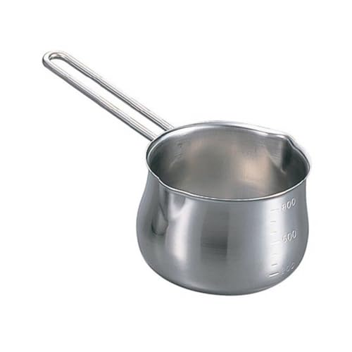 TOGEVAL Edelstahl Schmelztopf zum Schmelzen von Schokolade Butter Käse Vielseitiger Heiztopf mit Korrosionsschutz Hitzebeständig für Saucen Backen und Warmhalten zu Hause von TOGEVAL