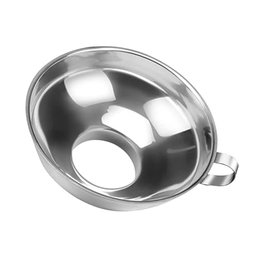 TOGEVAL Edelstahl Trichter mit Großer Öffnung Dicker Metall Einfülltrichter für Marmeladengläser und Öl Vielseitiger Haushalts Trichter für Gläser und Große Zutaten TOGEVAL Edelstahl Trichter mit Großer Öffnung Dicker Metall Einfülltrichter für Marmeladengläser und Öl Vielseitiger Haushalts Trichter für Gläser und Große Zutaten von TOGEVAL