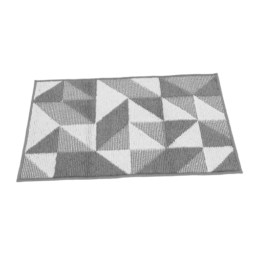 TOGEVAL rutschfeste Fußmatte Für Innen Und Eingangsbereich Waschbare Eingangsmatte Mit Geometrischem Design Antirutschunterlage Für Flure Und Eingänge Stilvolle Und Praktische Lösung von TOGEVAL