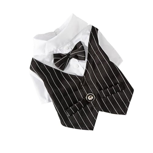 TOGEVAL Eleganter Haustier Hundesuit mit Spitzenverzierung Atmungsaktiv Pflegeleicht Komfortabel für Kleine Hunde für Hochzeit Geburtstag Karneval Xs Schwarz TOGEVAL Eleganter Haustier Hundesuit mit Spitzenverzierung Atmungsaktiv Pflegeleicht Komfortabel für Kleine Hunde für Hochzeit Geburtstag Karneval Xs Schwarz von TOGEVAL